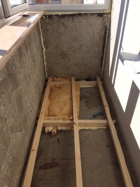 Пошаговый ремонт балкона своими руками Пошаговый ремонт балкона своими руками