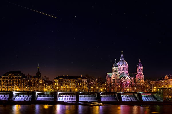 Германия ночью фото Германия ночью фото