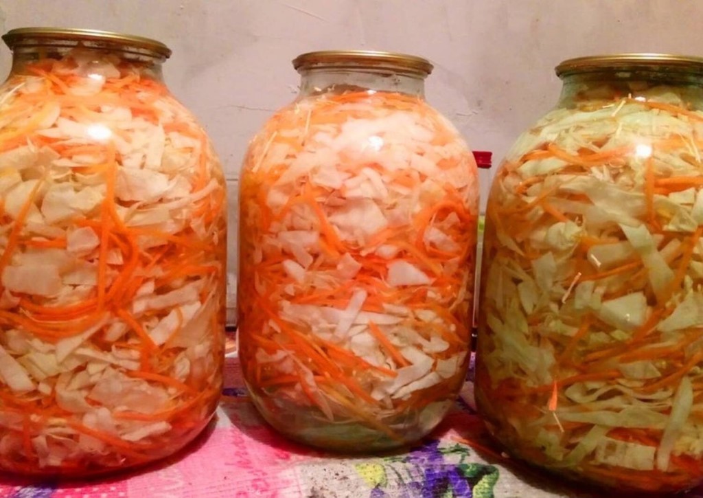 Пошаговый рецепт с фото капусты на зиму Пошаговый рецепт с фото капусты на зиму