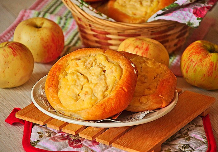 Ватрушки с яблоками рецепт с фото Ватрушки с яблоками рецепт с фото